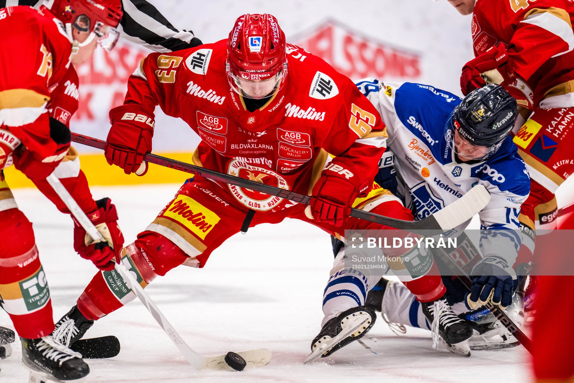 Kalmars Matt Fonteyne och Karlskogas Andre Edvardsen Simen