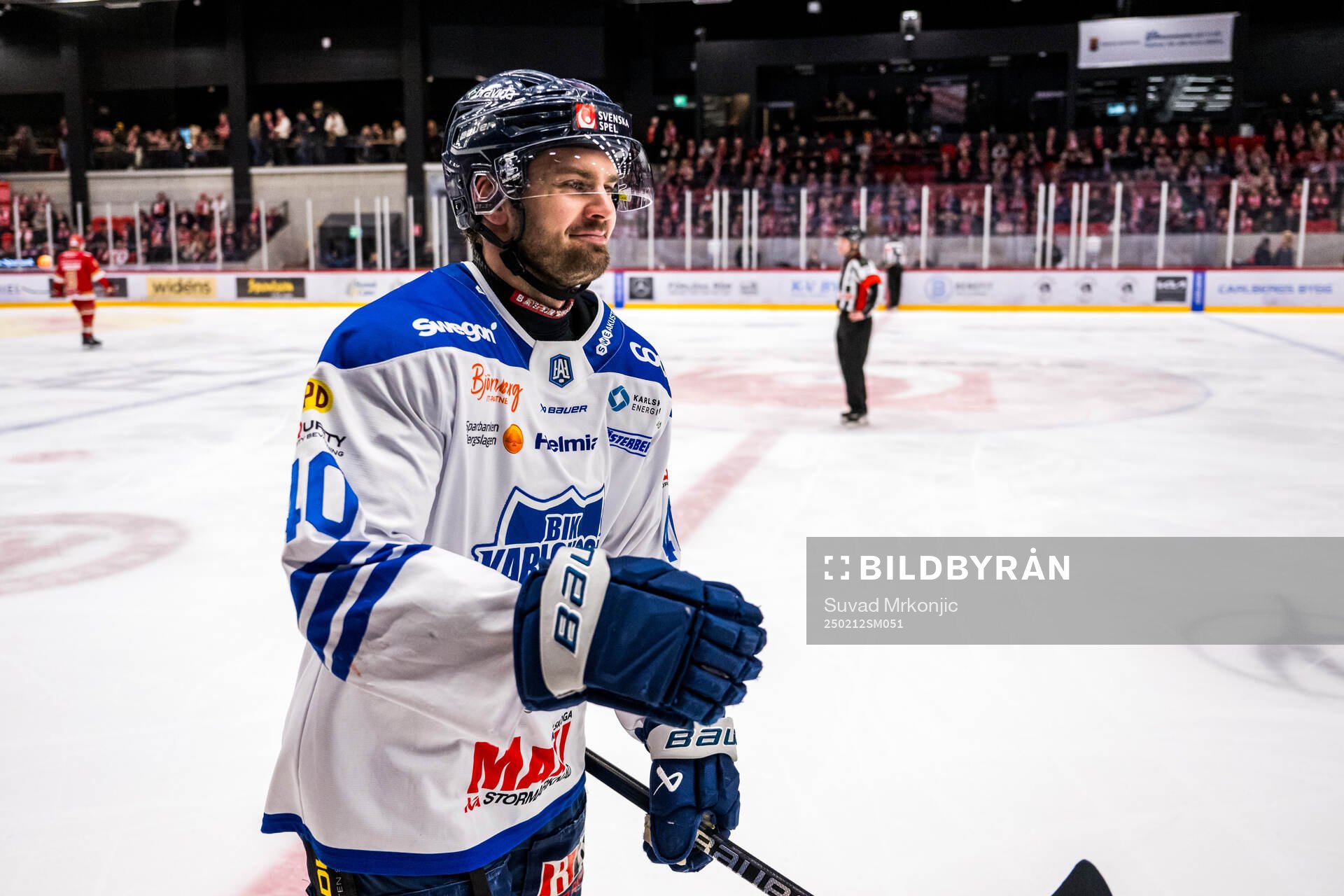 Karlskogas Kalle Jellvert jublar