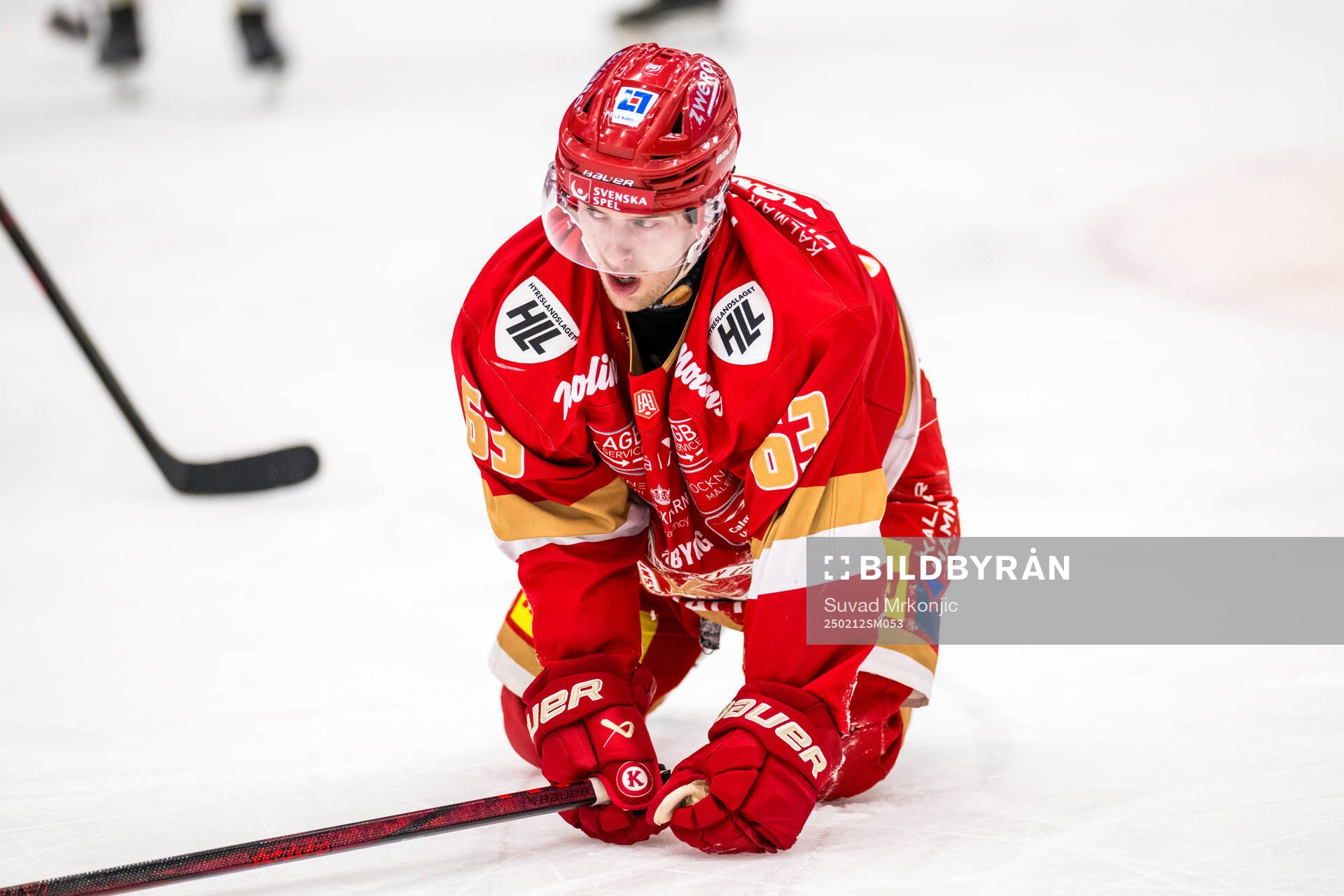 Kalmars Matt Fonteyne deppar