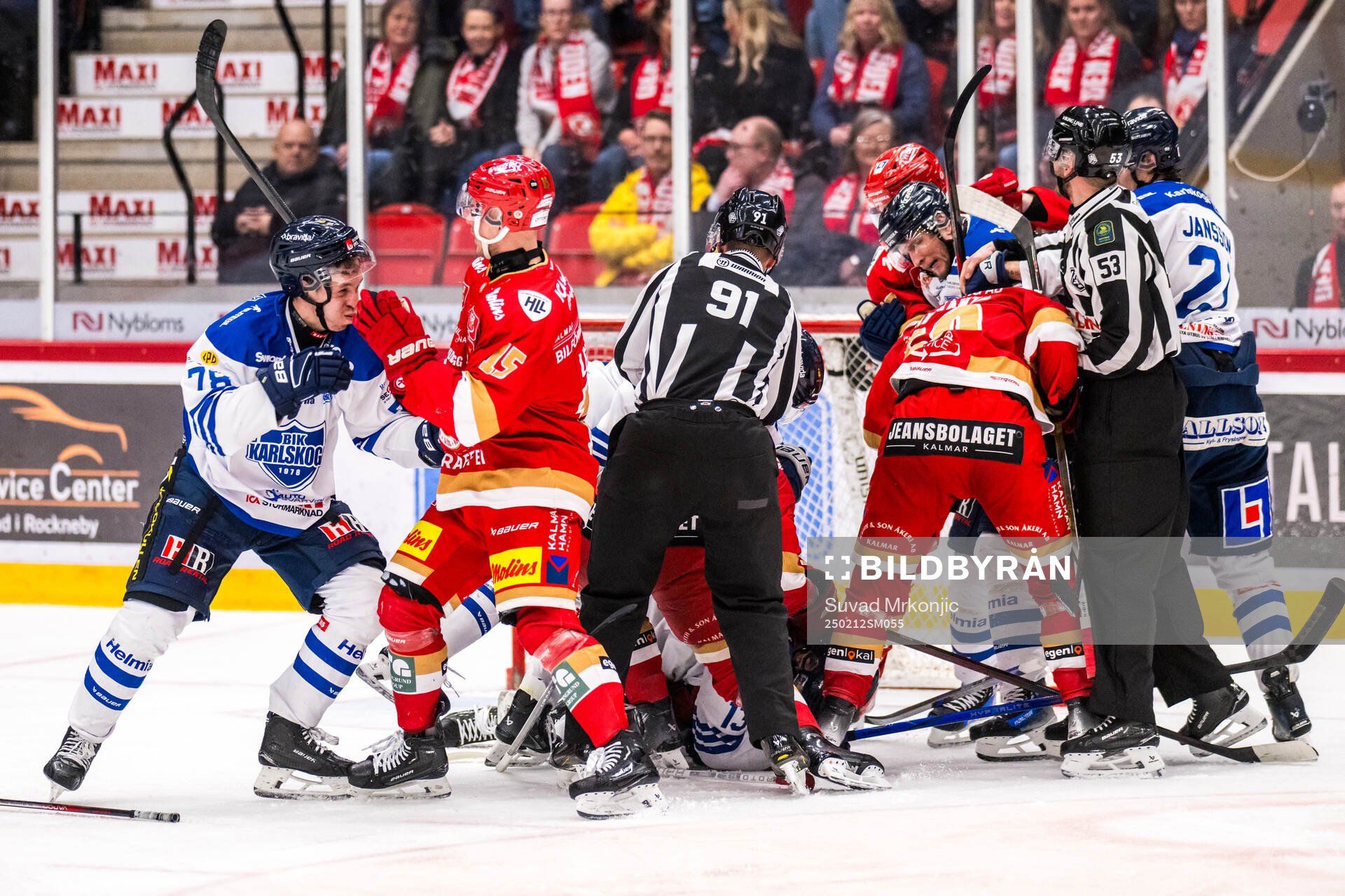 Karlskogas Leevi Viitala och Kalmars Carl-Johan Lerby