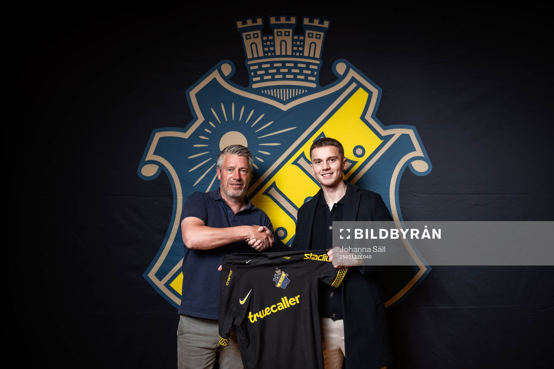AIKs sportchef Thomas Berntsen och Johan Hove
