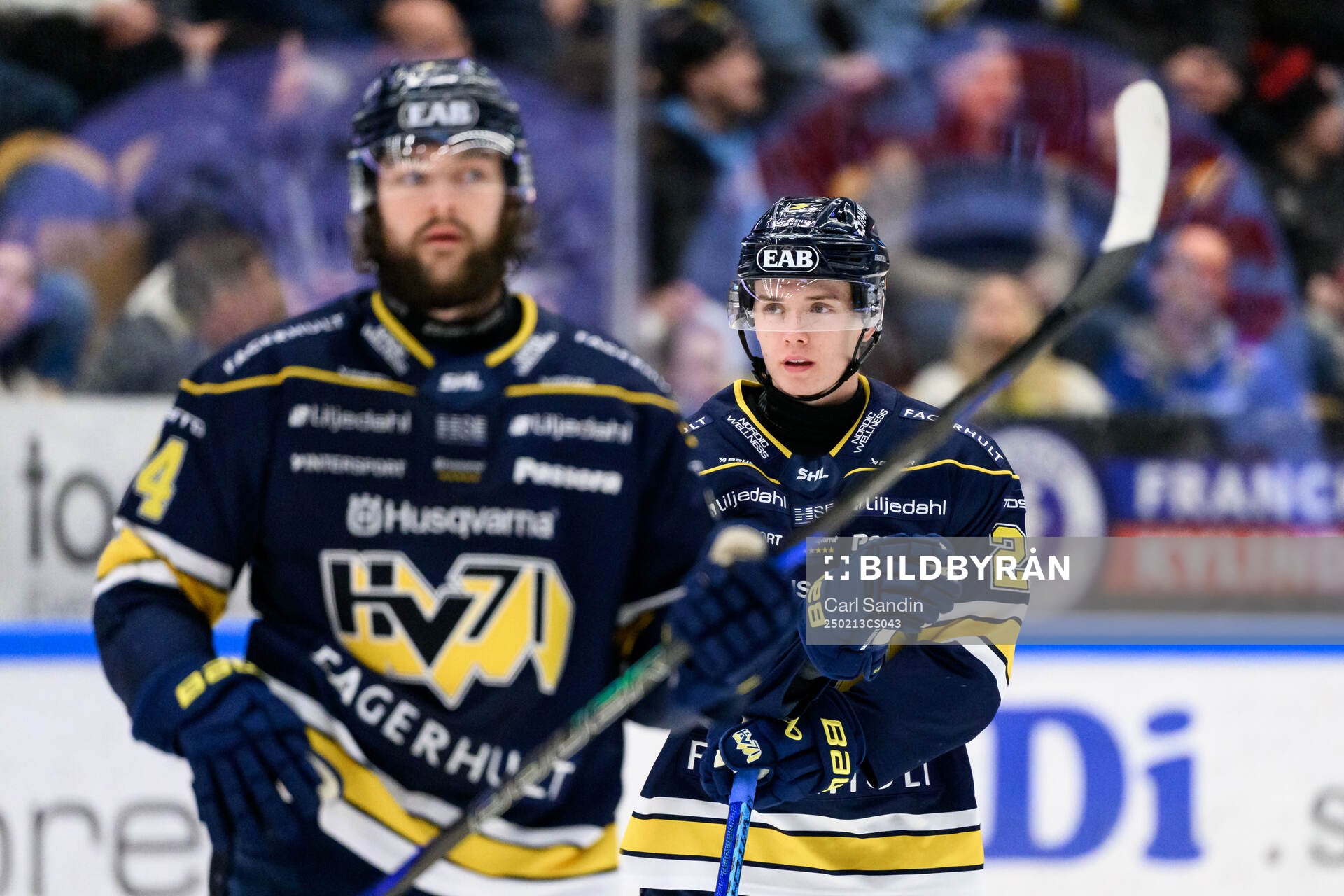 HV71s Wilhelm Hallquisth deppar