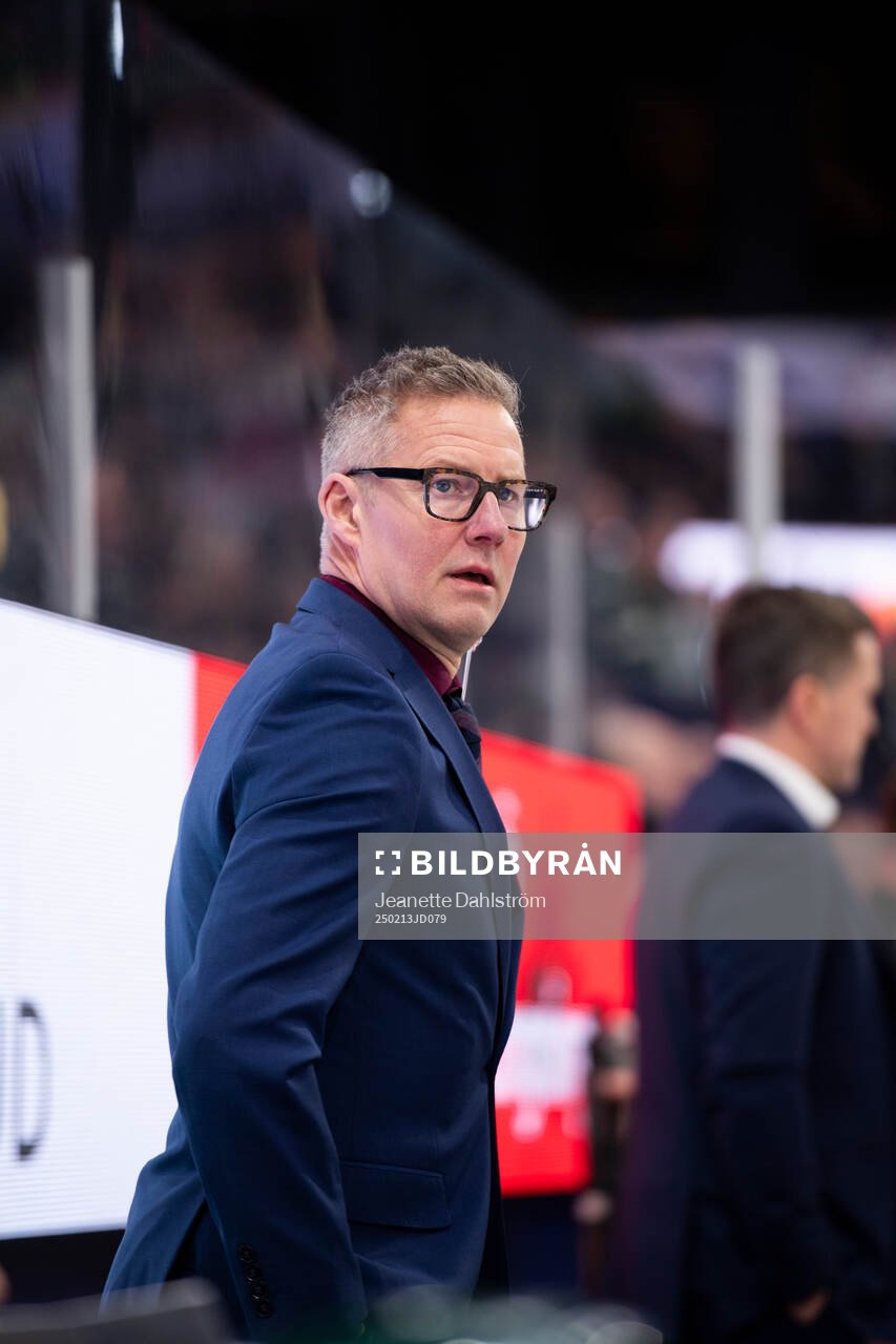 Färjestads assisterande tränare Johan Hedberg