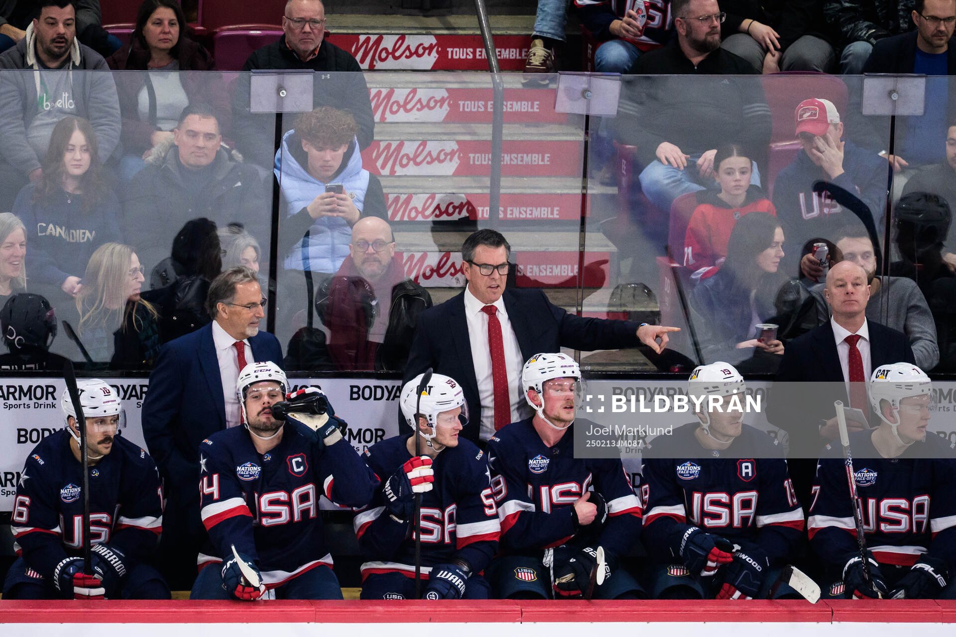 Head coach Mike Sullivan of USA