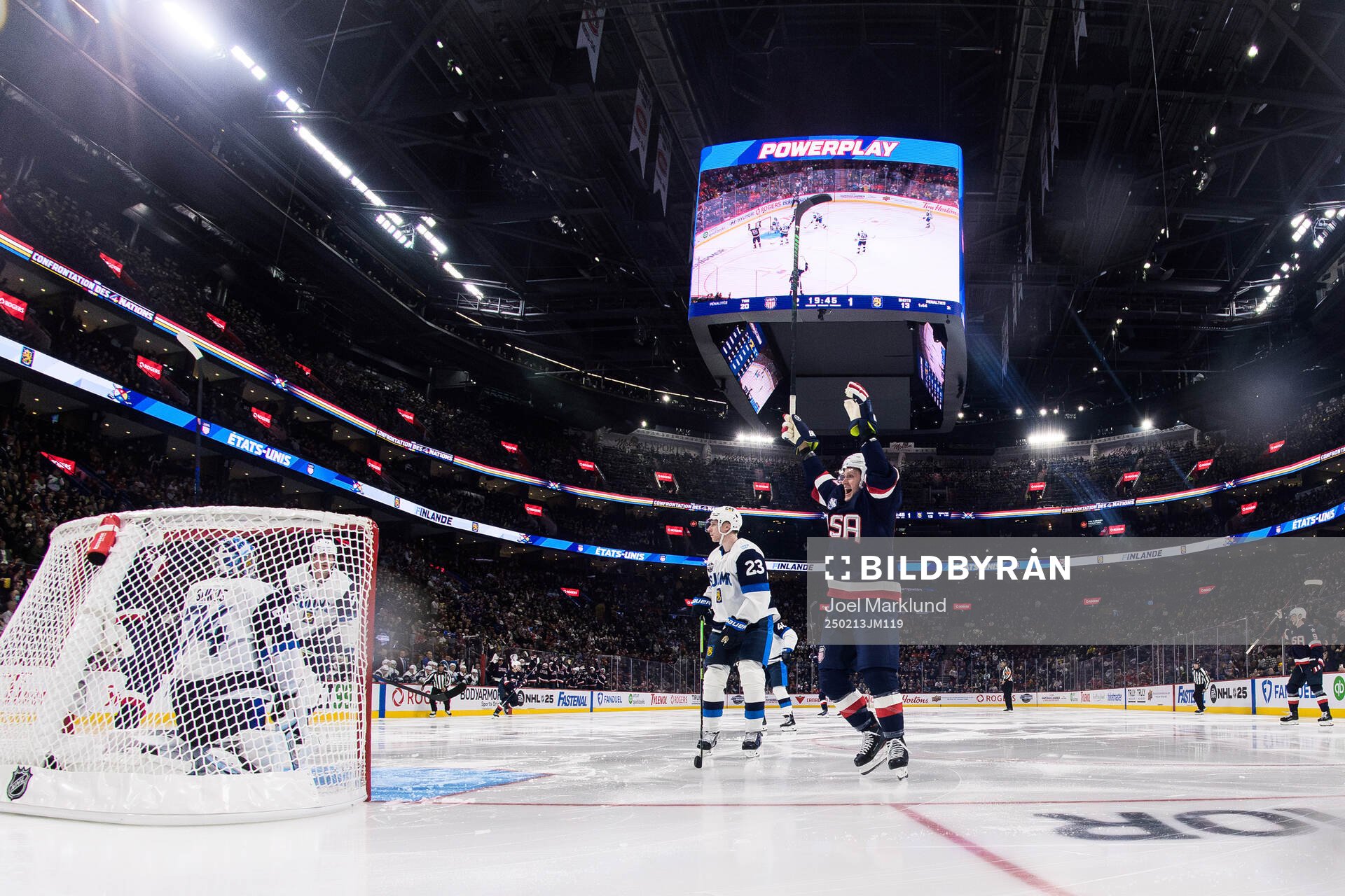 Jake Guentzel of USA celebrates