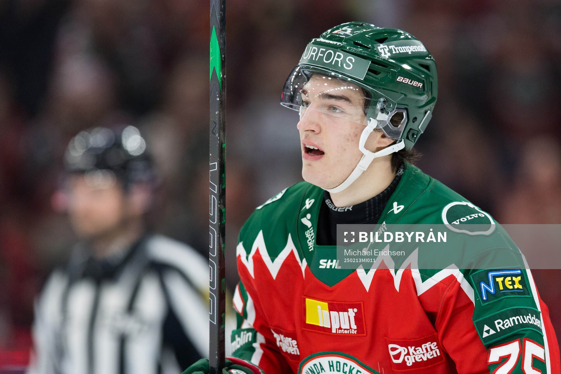 Frölundas David Edstrom jublar