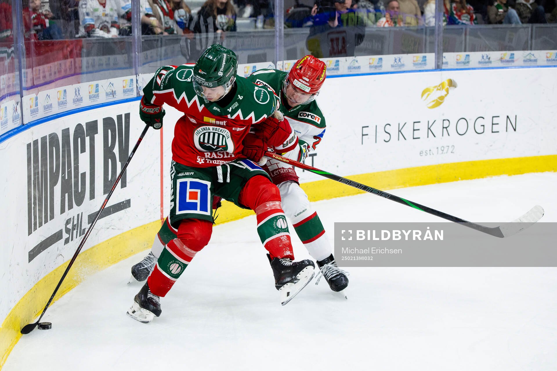 Frölundas Isac Born och Modos Mattias Norlinder