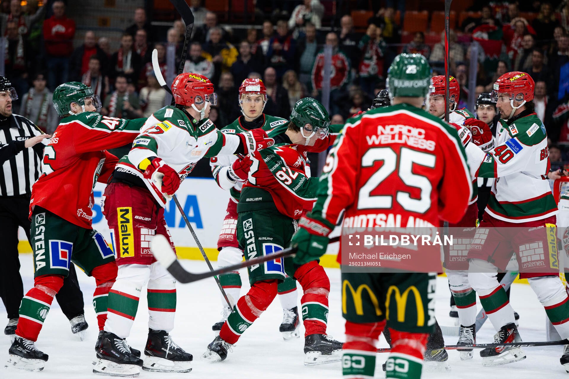 Frölundas Filip Cederqvist och Modos Mattias Norlinder