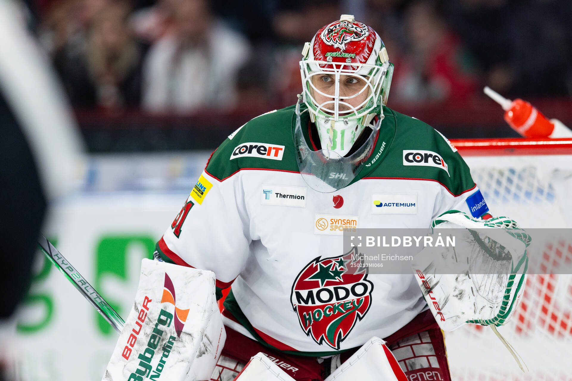 Modos målvakt Olle Eriksson Ek