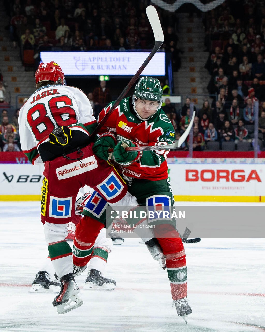 Modos Lukas Jasek och Frölundas Filip Cederqvist