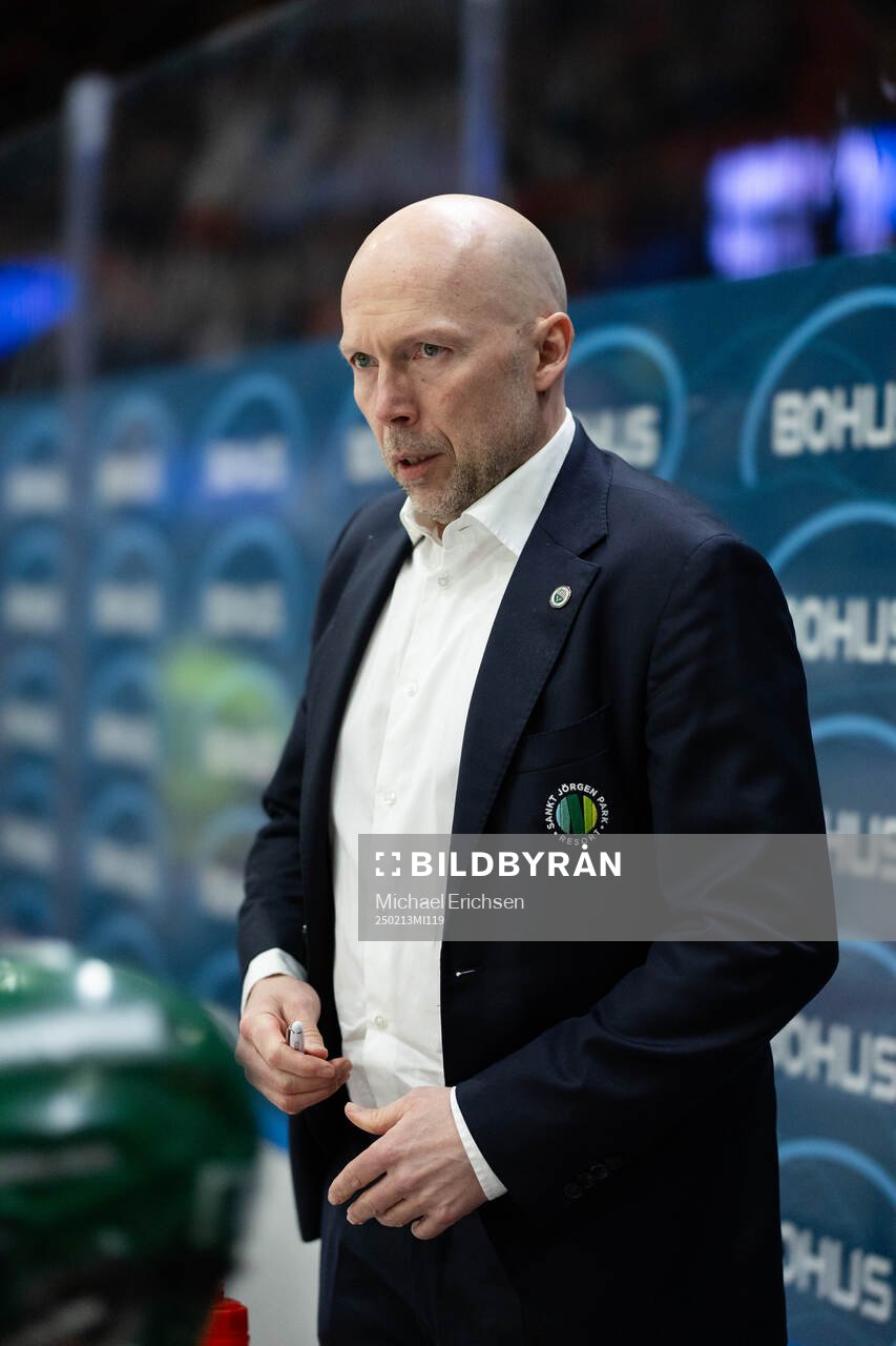 Frölundas assisterande tränare Anders Burström
