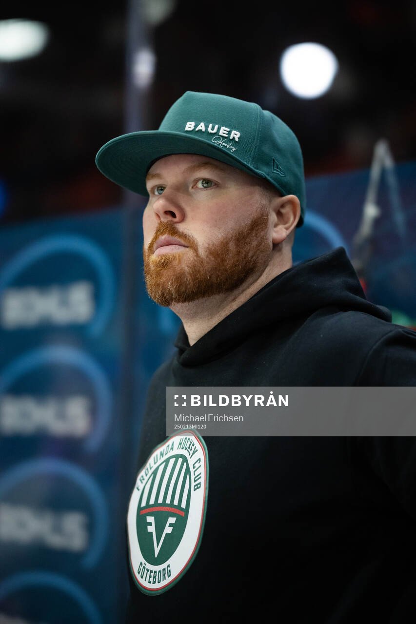 Frölundas materialförvaltare Andy Fagerström