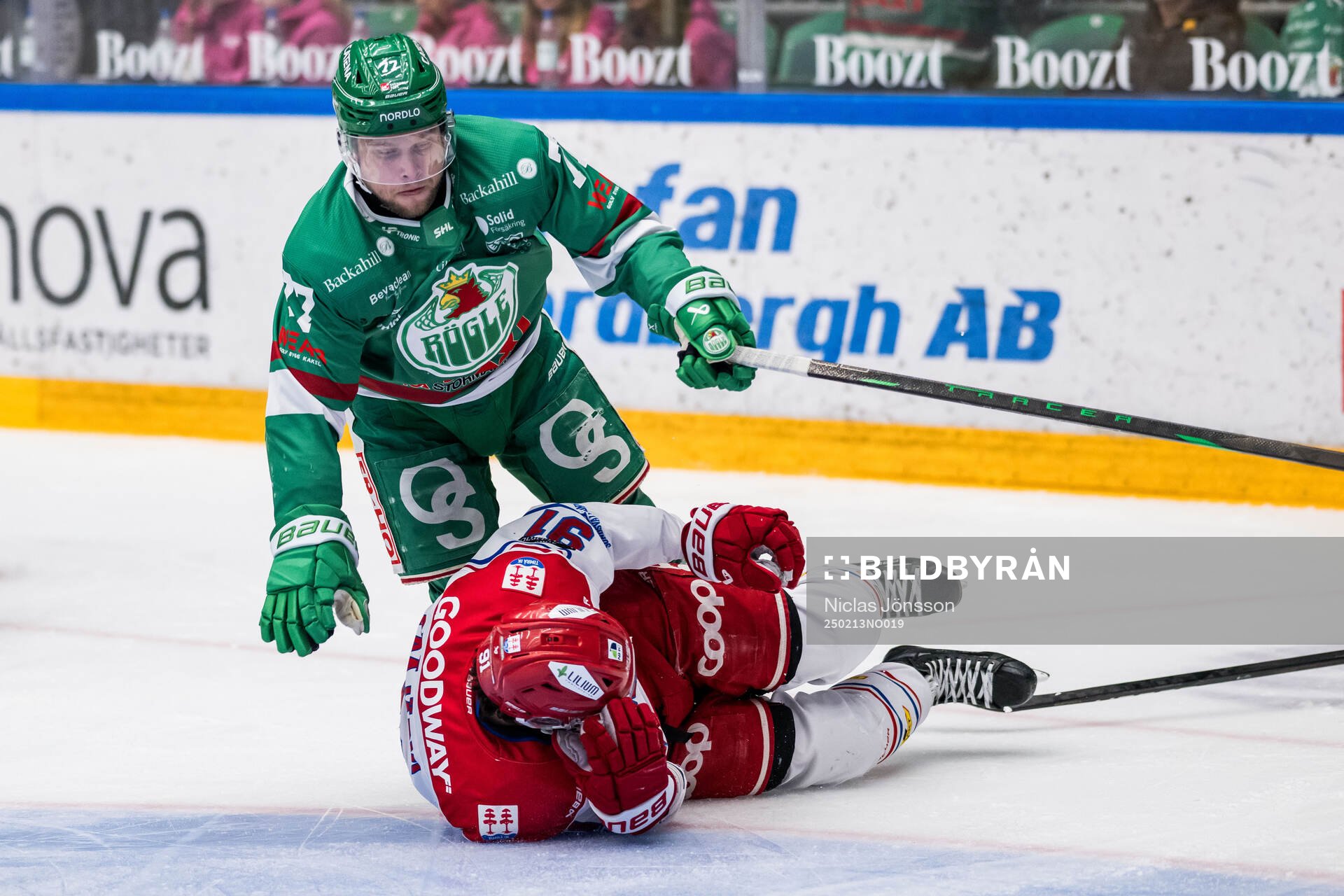 Rögles Jesper Pettersson och Timrås Magnus Pääjärvi