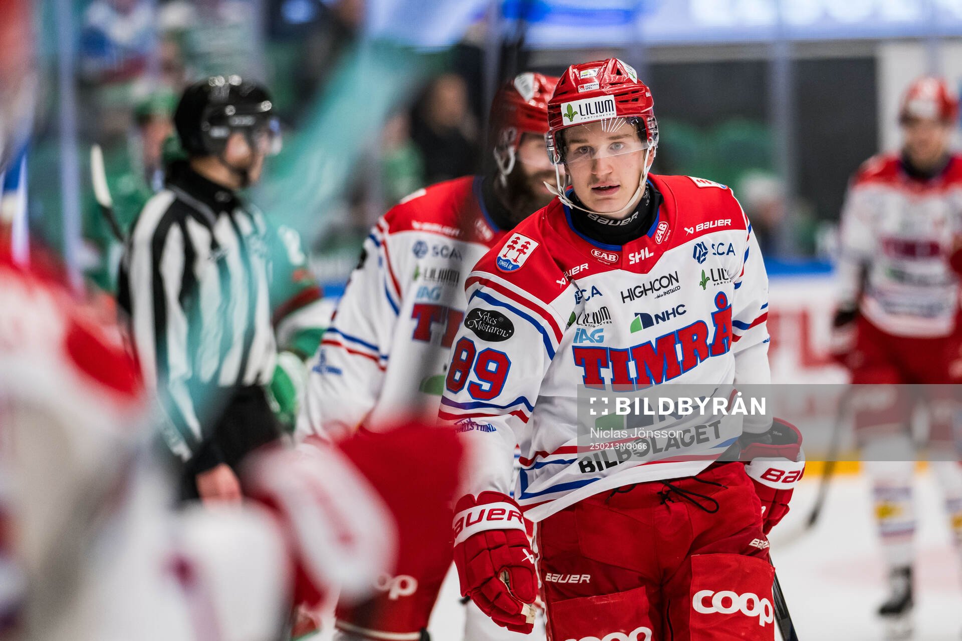 Timrås Oliver Kapanen jublar