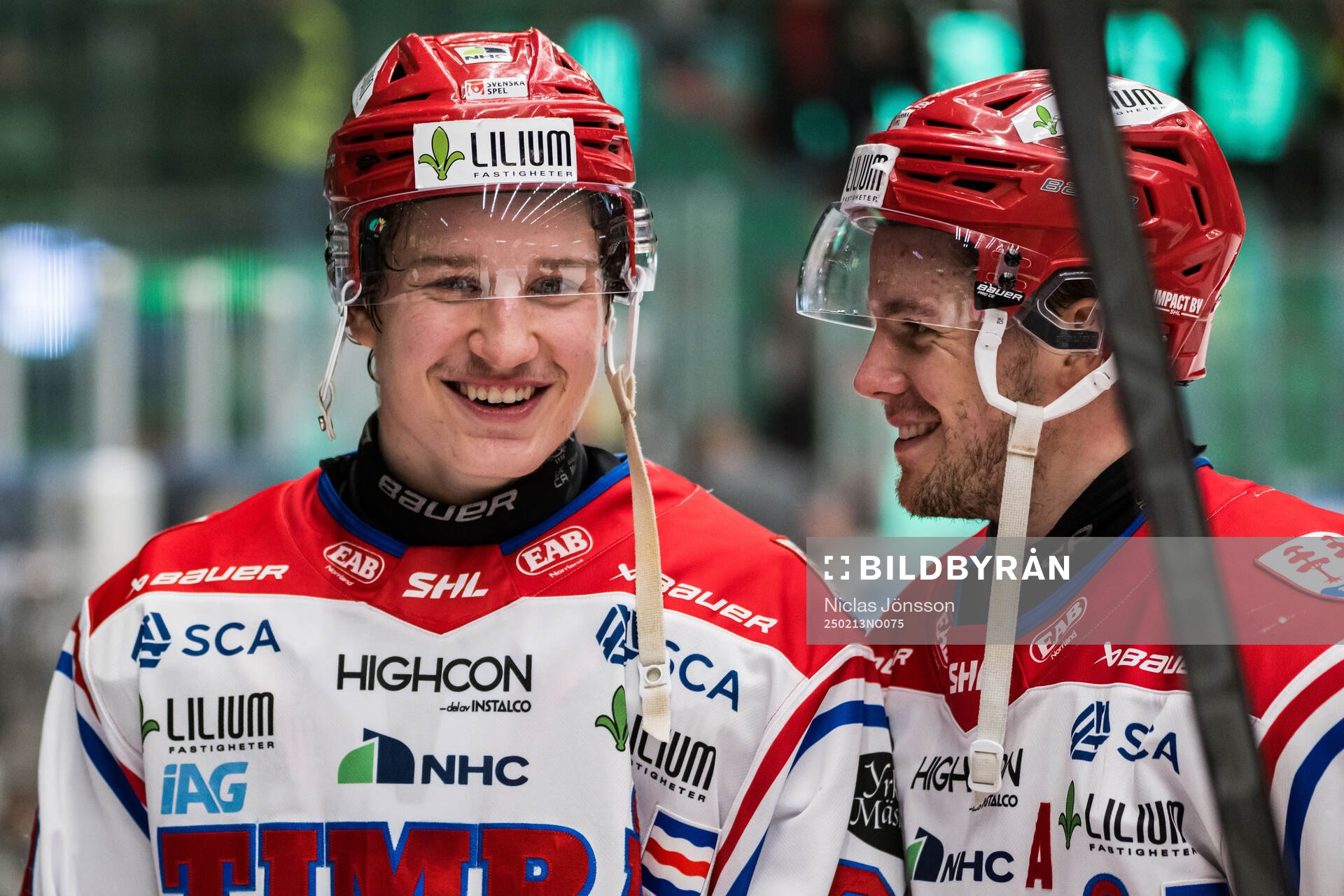 Timrås Oliver Kapanen jublar