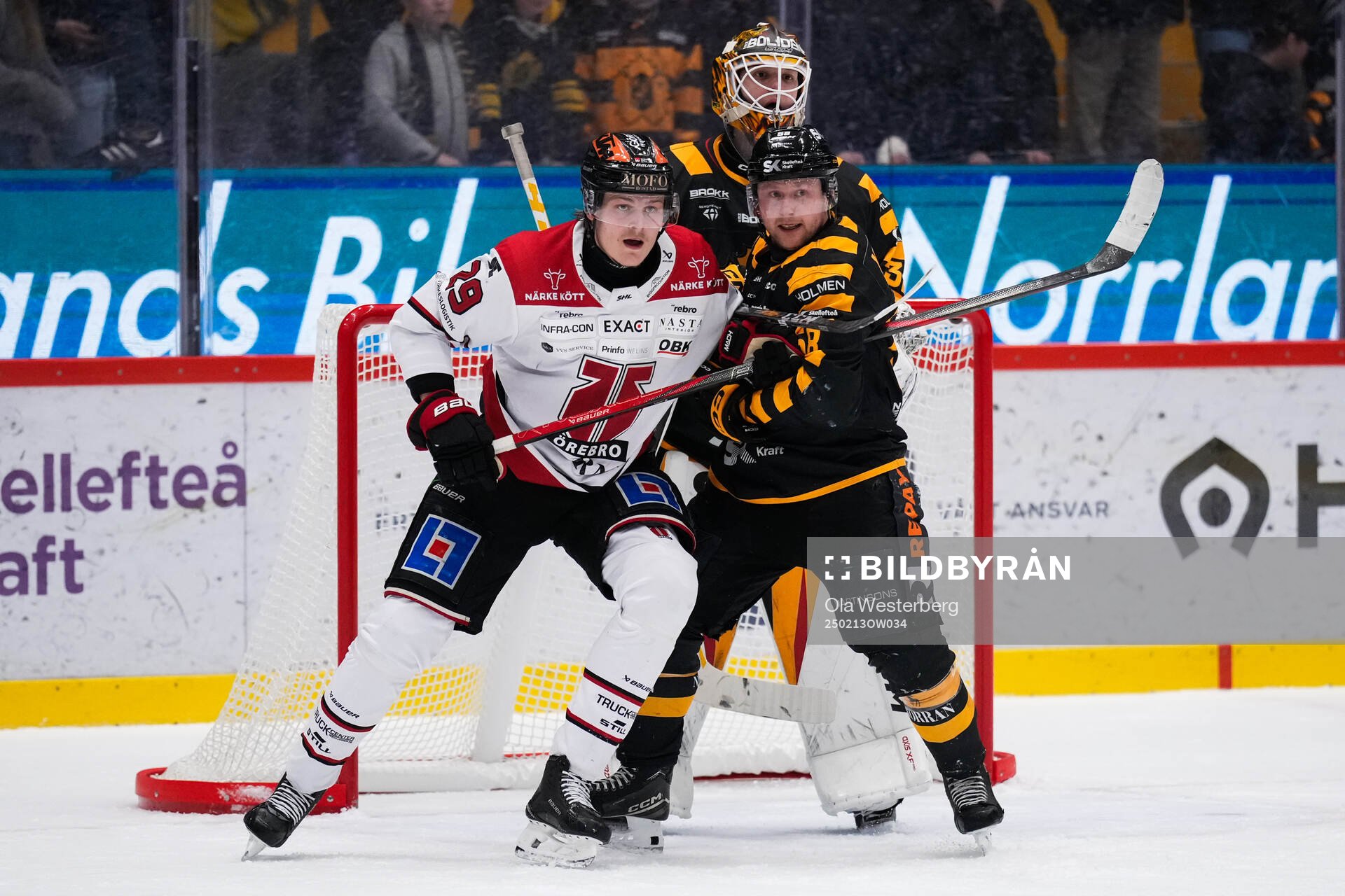 Örebros Niklas Nilsson och Skellefteås Oskar Nilsson