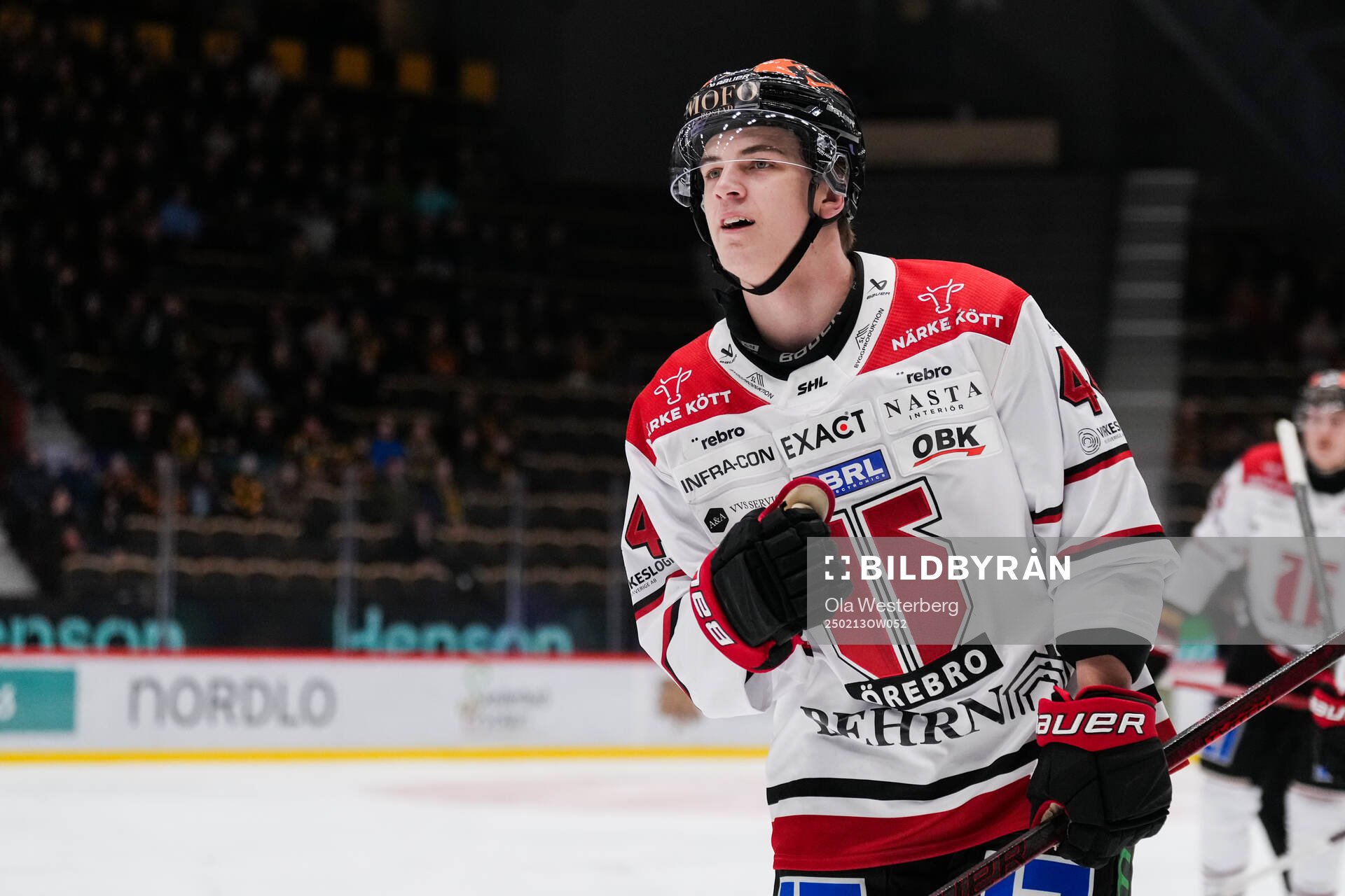 Örebros Melvin Fernström jublar