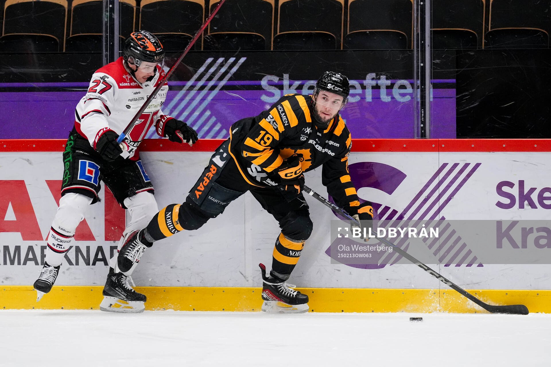 Örebros Peetro Seppälä och Skellefteås Martins Dzierkals