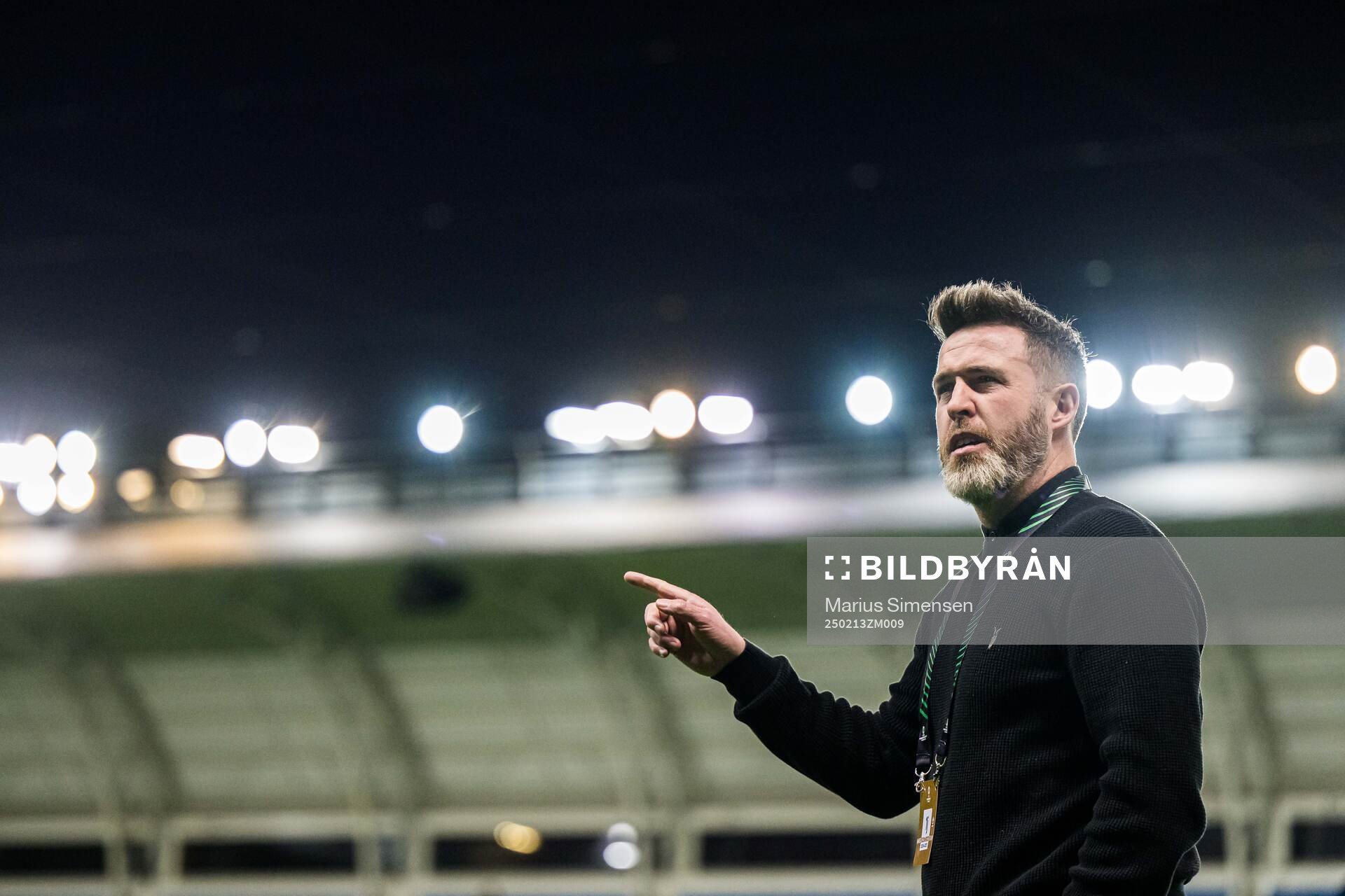 Stephen Bradley, head coach of Shamrock Rovers