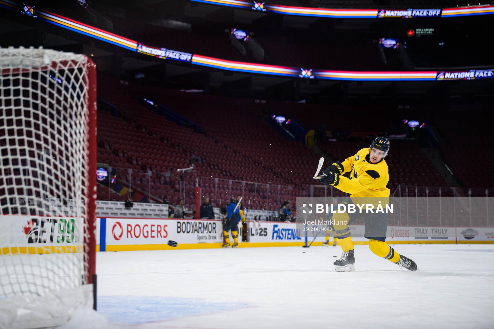 Leo Carlsson of Sweden at a practice session