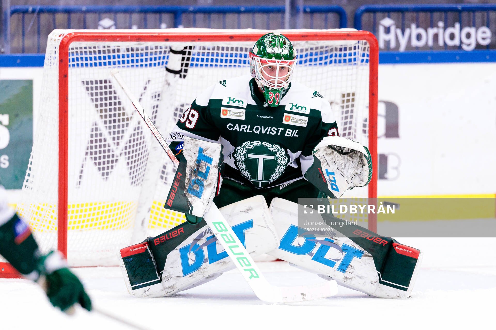 Tingsryds målvakt Emil Cederlund