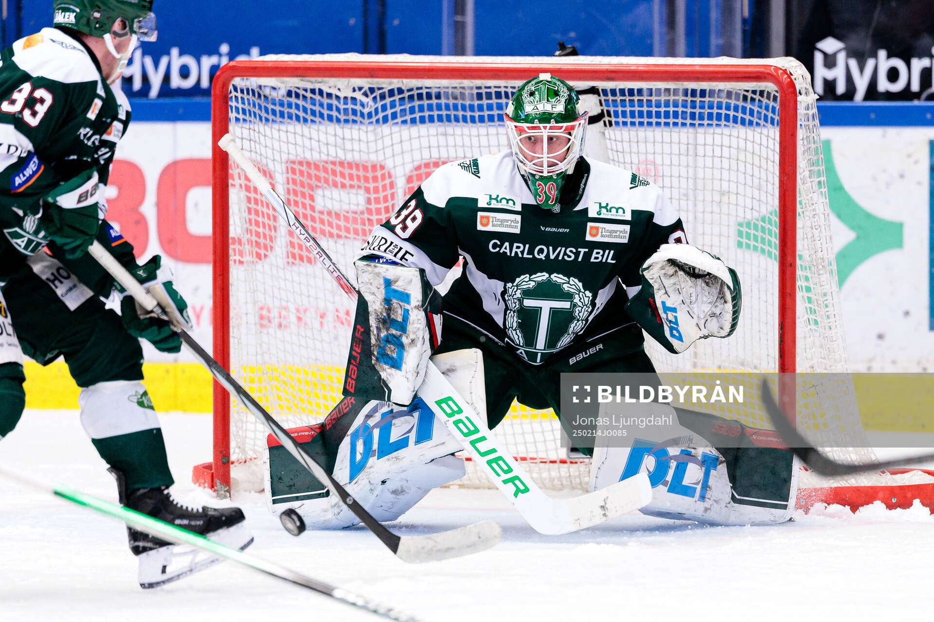 Tingsryds målvakt Emil Cederlund