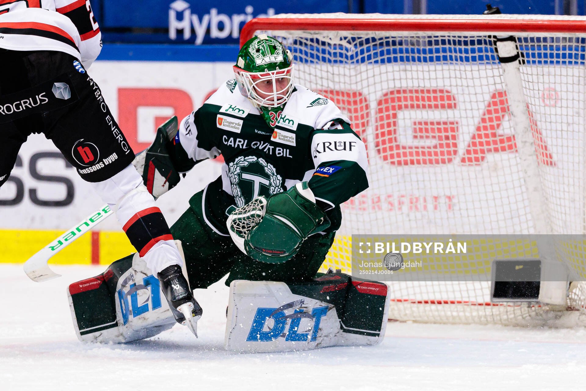 Tingsryds målvakt Emil Cederlund