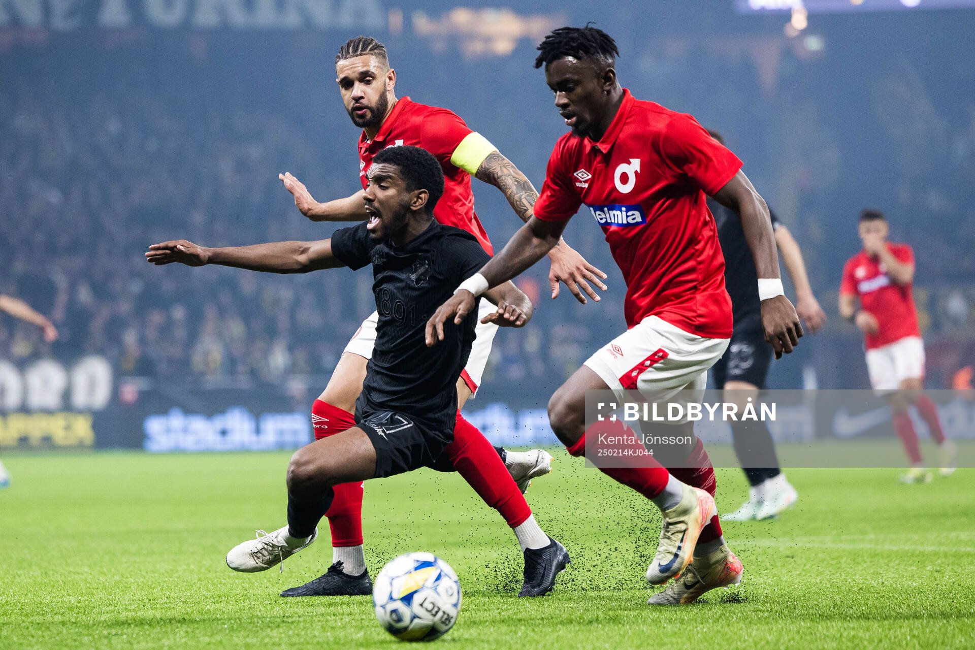 AIKs Alexander Fesshaie Beraki mot Degerfors Bernardo