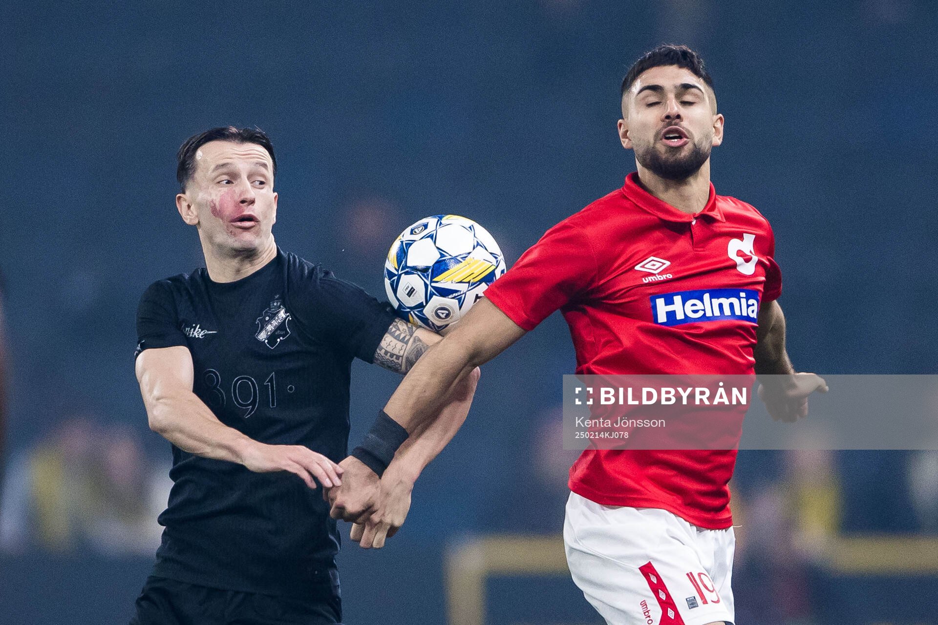 AIKs Bersant Celina och Degerfors Omar Faraj
