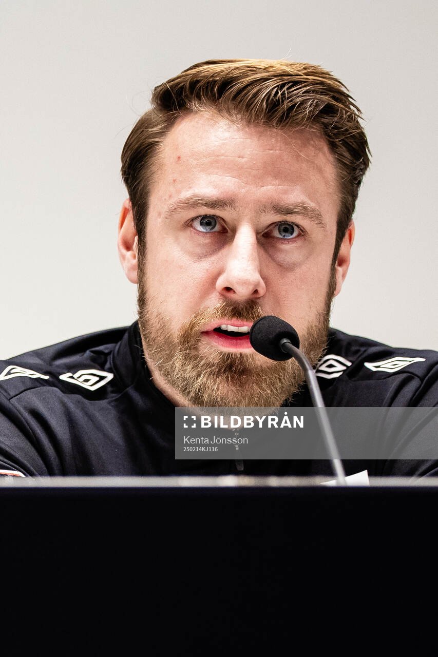 Degerfors tränare William Lundin