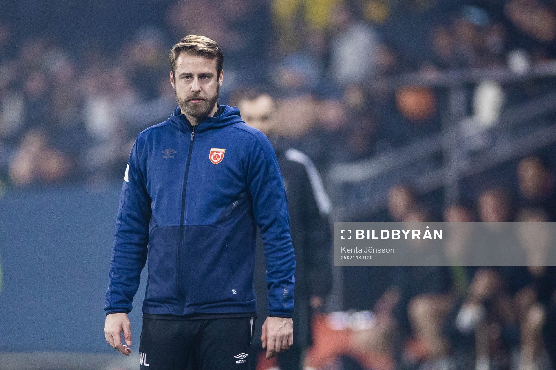 Degerfors tränare William Lundin