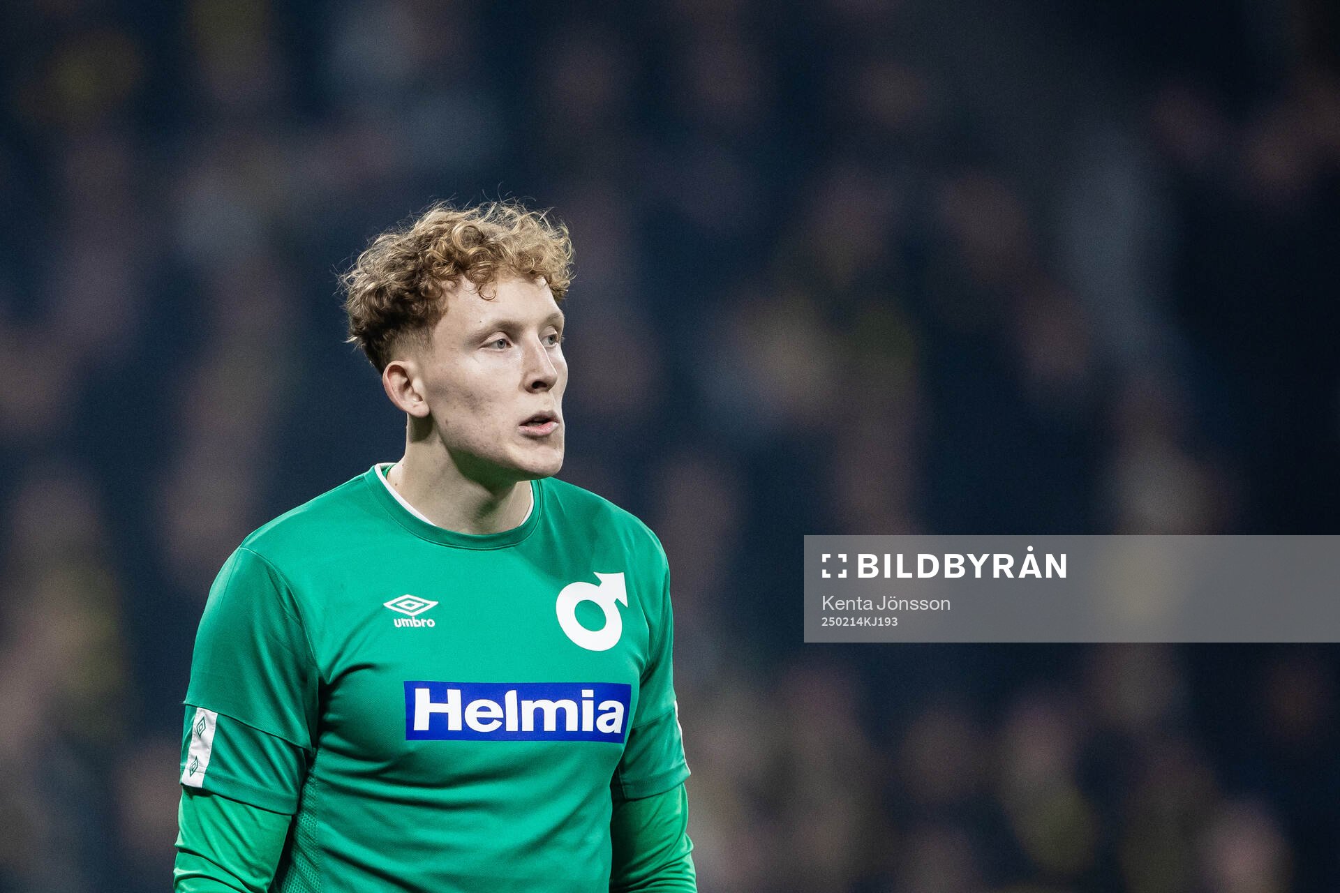 Degerfors målvakt Rasmus Forsell
