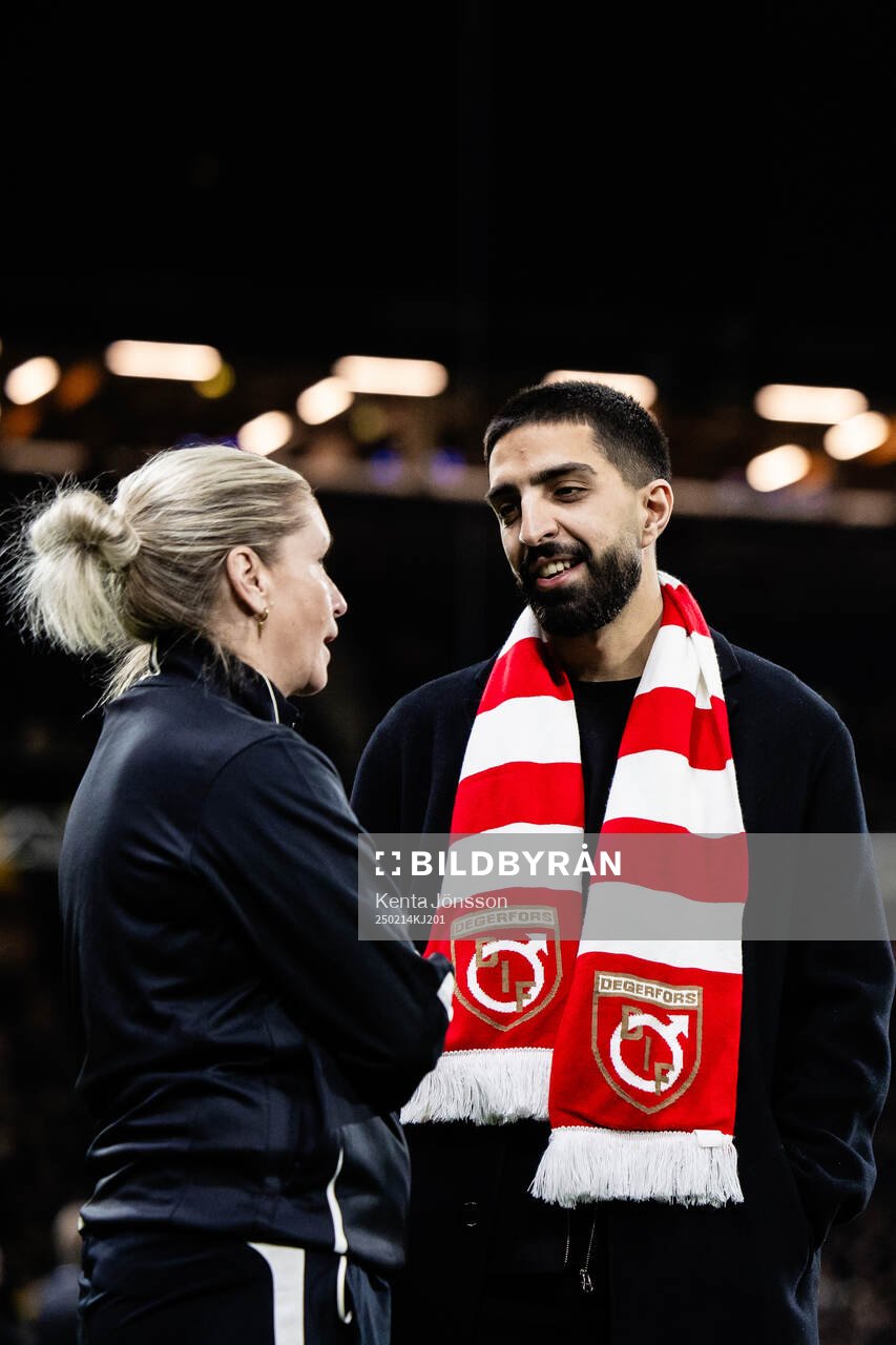 Degerfors assisterande sportchef Sean Sabetkar