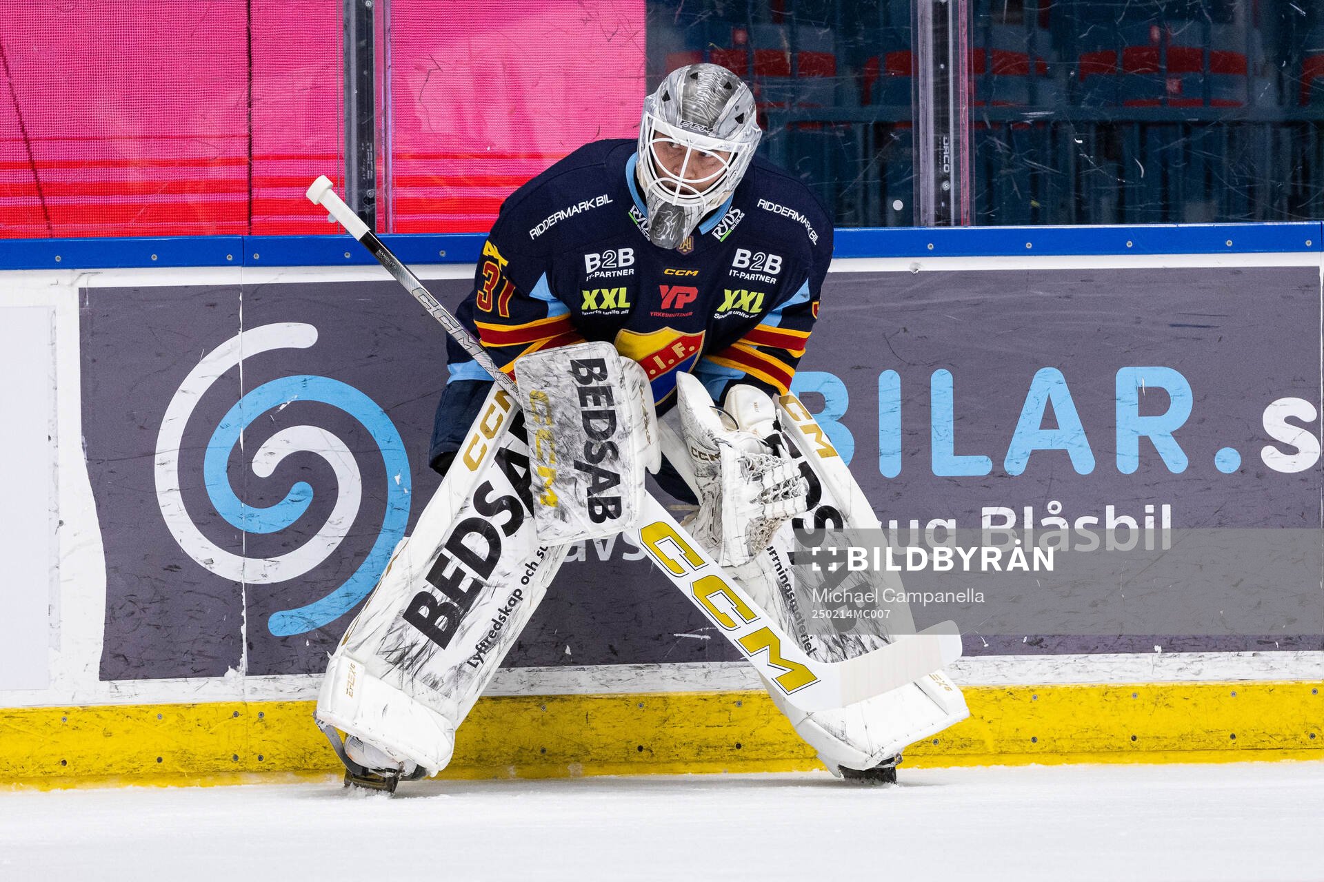 Djurgårdens målvakt Viktor Andrén