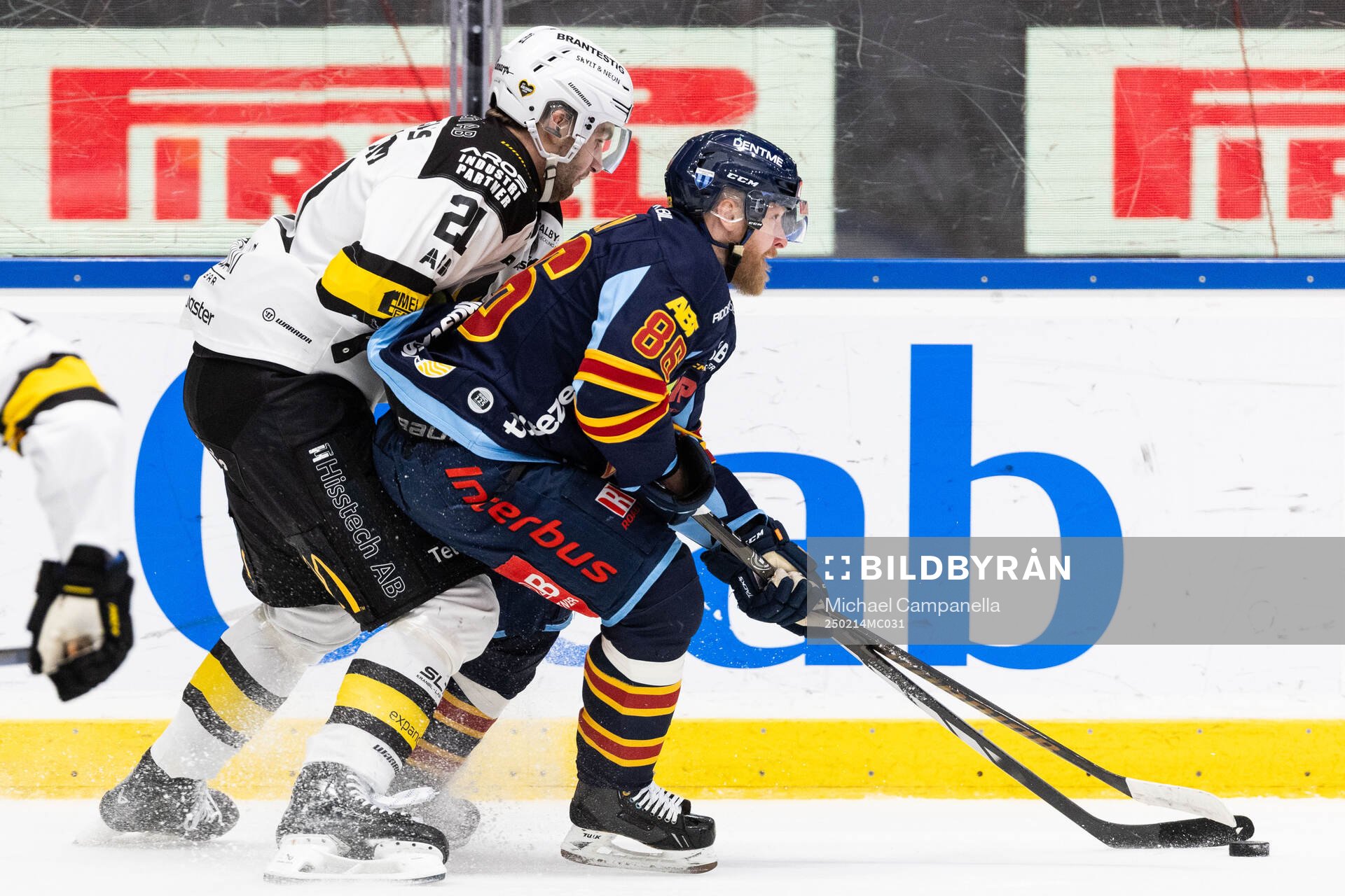 Västerås Henrik Malmström och Djurgårdens Linus Klasen