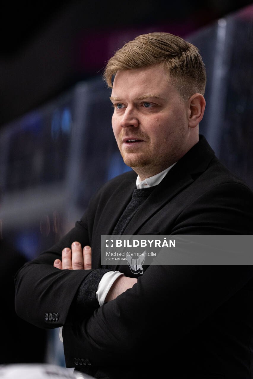 Västerås tränare Eric Karlsson