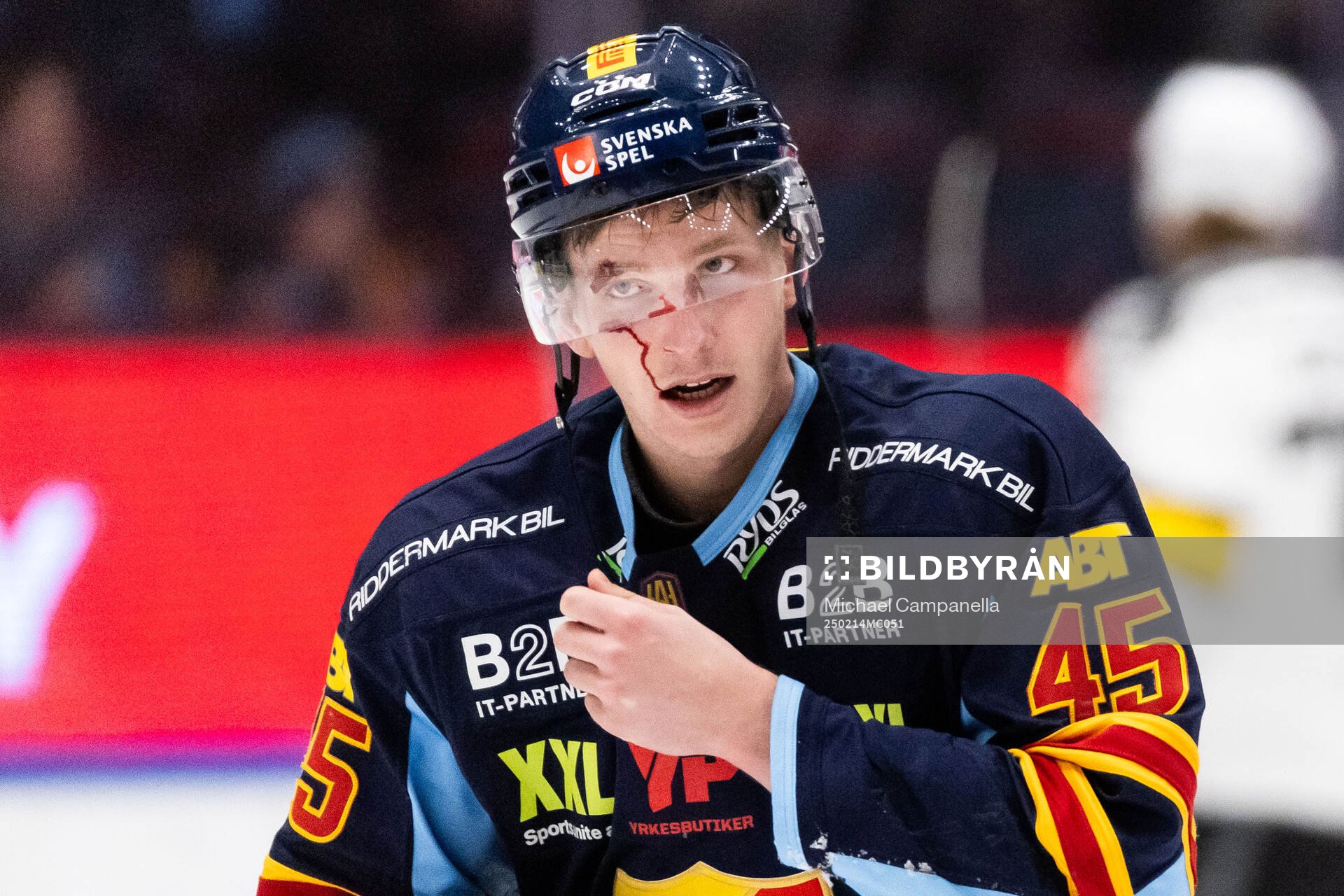 Djurgårdens Hugo Blixt har ont