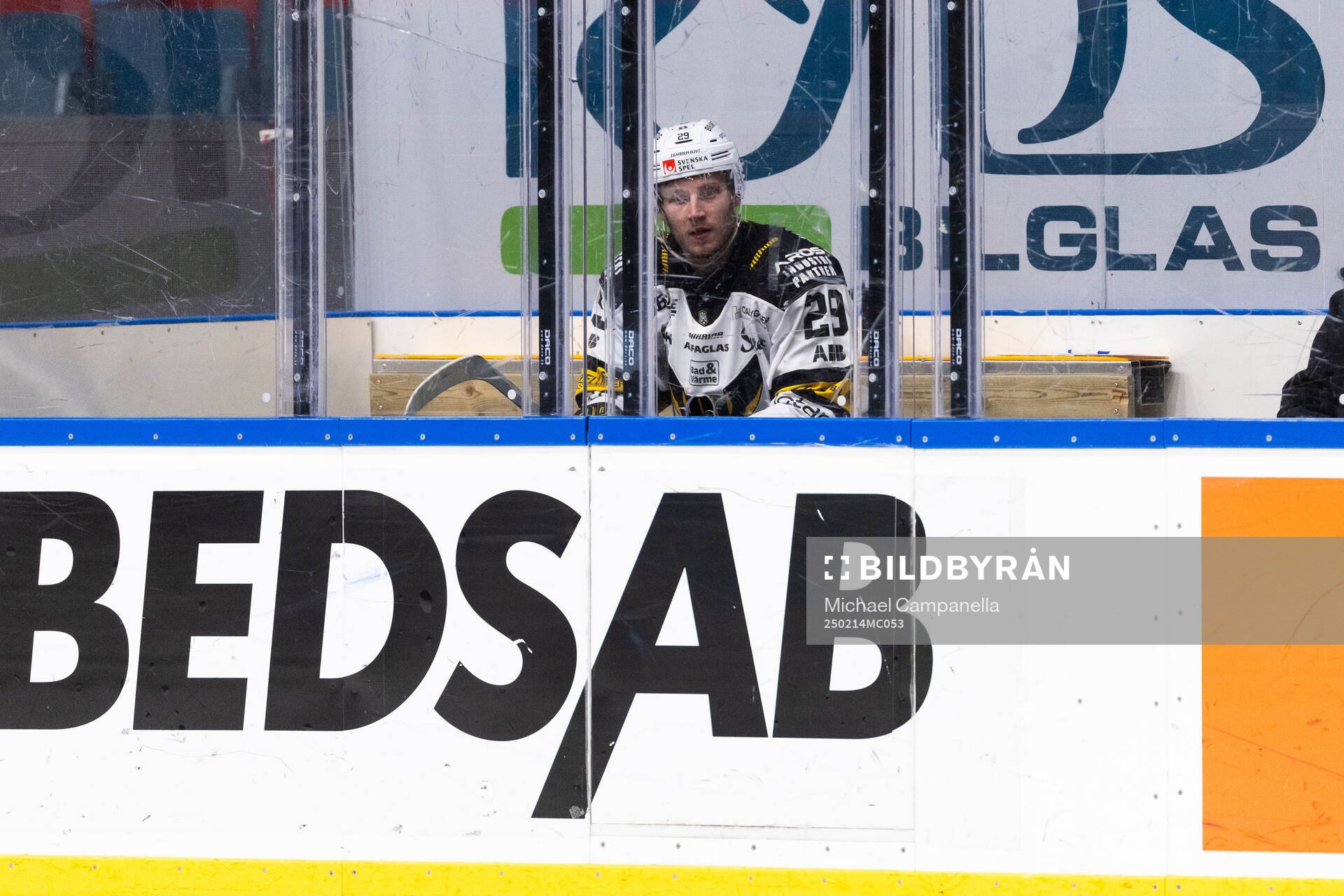 Västerås Eric Engstrand i utvisningsbåset