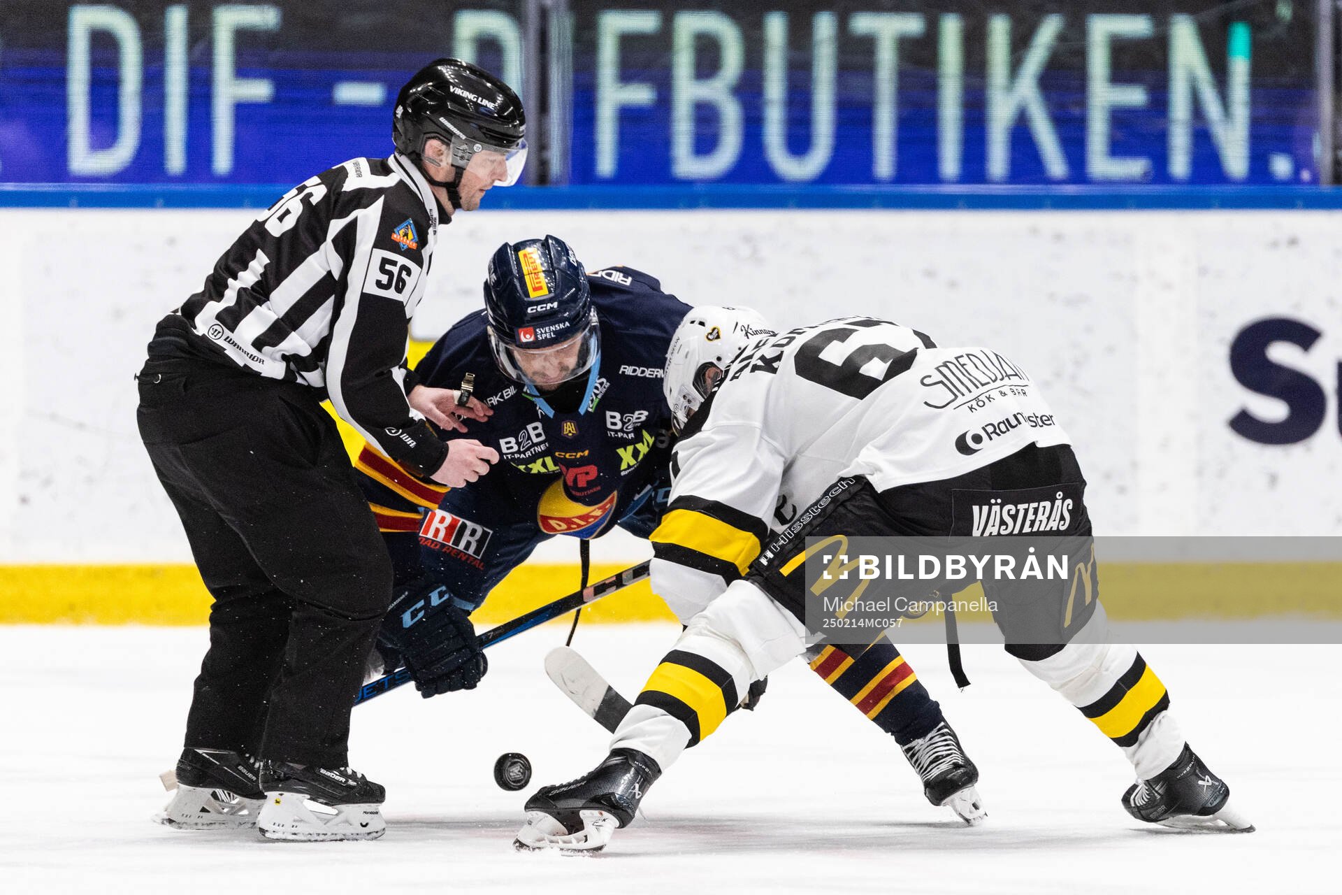 Djurgårdens Marcus Krüger och Västerås Konstantin