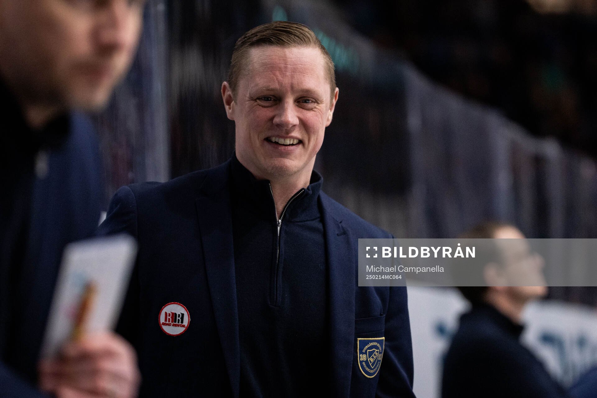 Djurgårdens tränare Robert Kimby