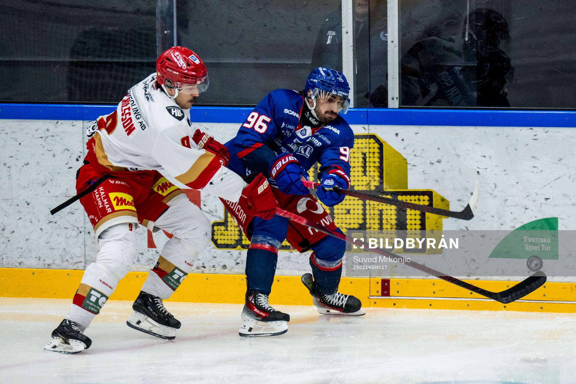 Kalmars Albin Nilsson och Oskarshamns Kevin Karlsson