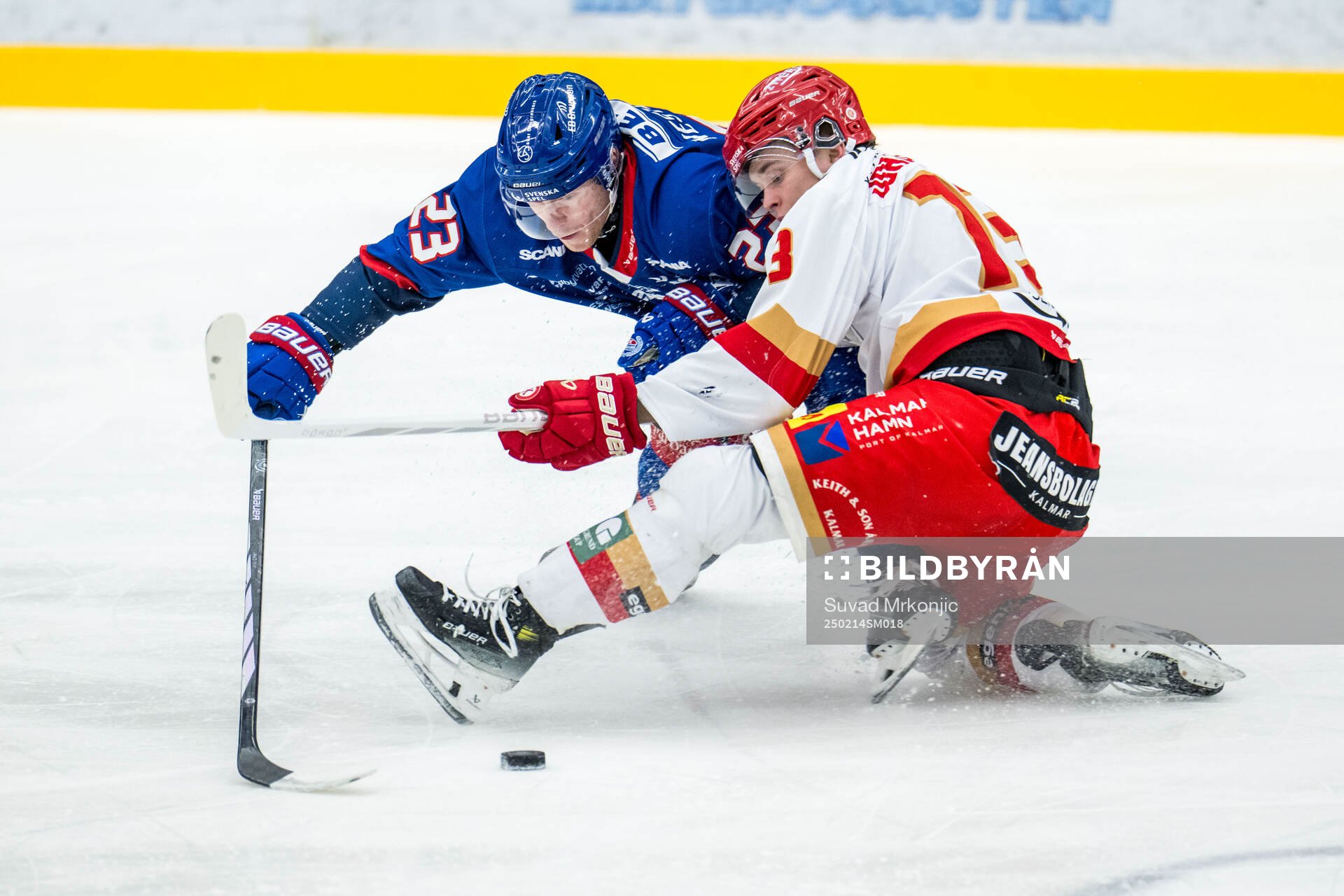 Oskarshamns Gustaf Westlund och Kalmars Valdemar Johansson