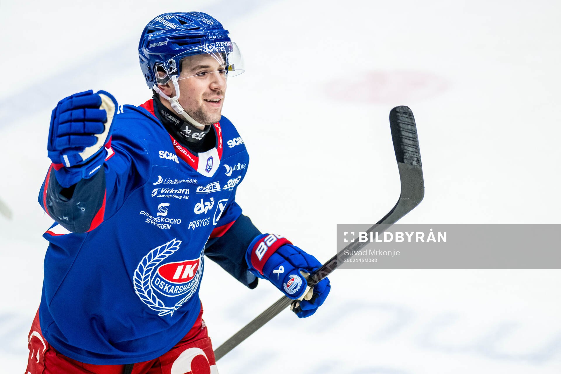 Oskarshamns Michael Joyaux jublar