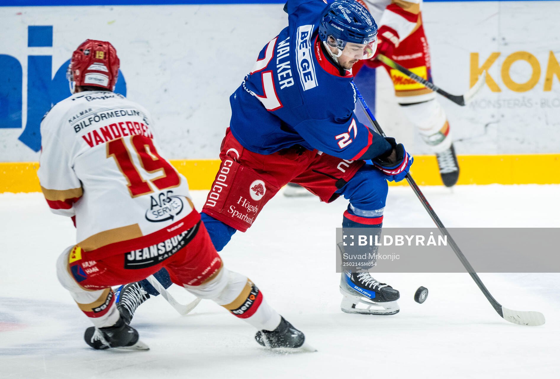 Kalmars Andrew Vanderbeck och Oskarshamns Nolan Walker