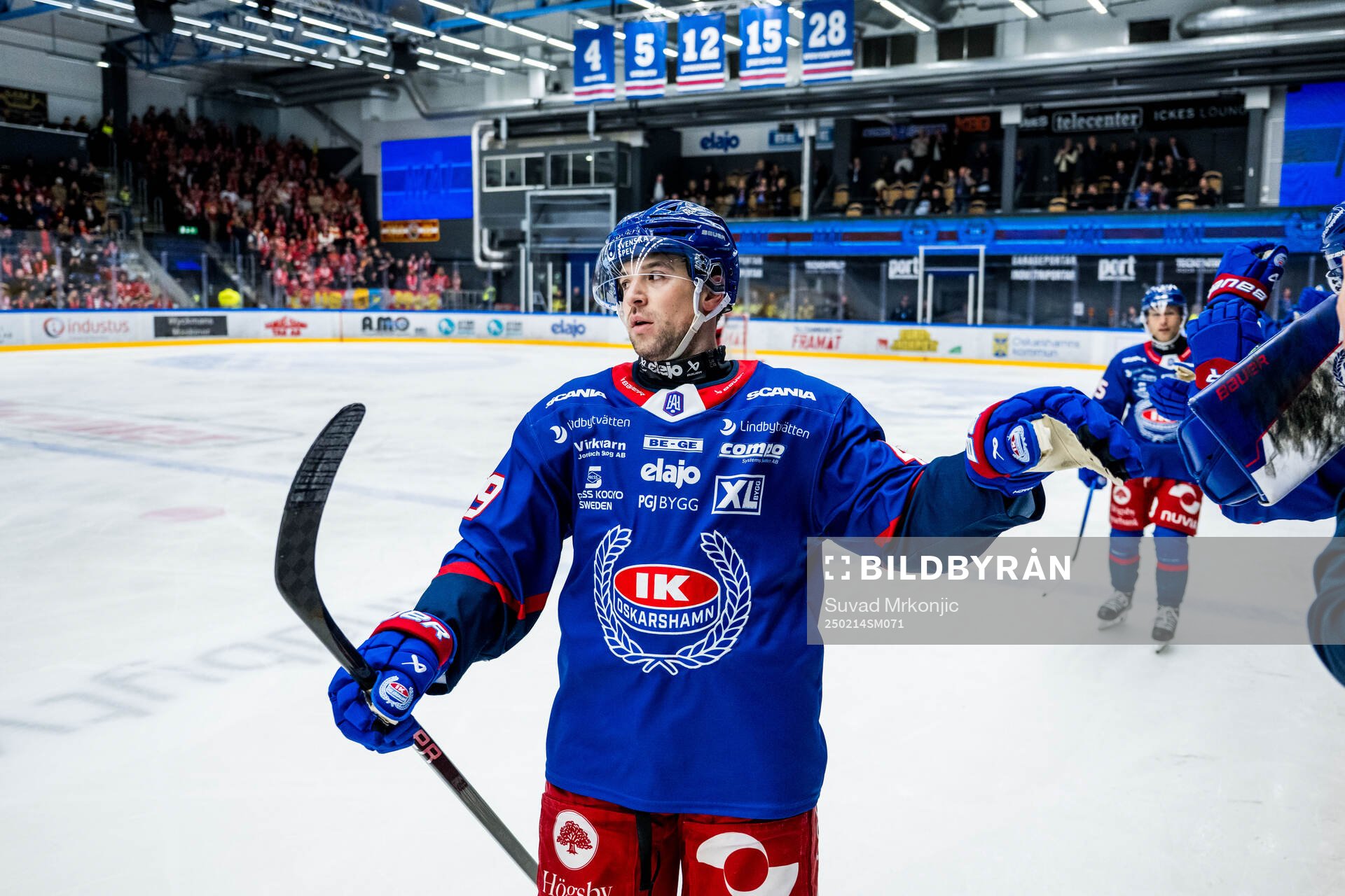 Oskarshamns Michael Joyaux jublar