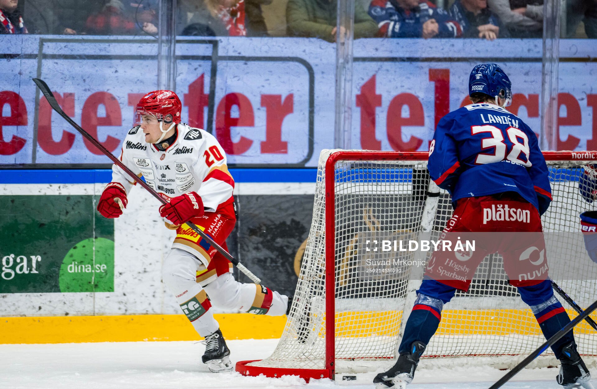 Kalmars John Dahlström jublar