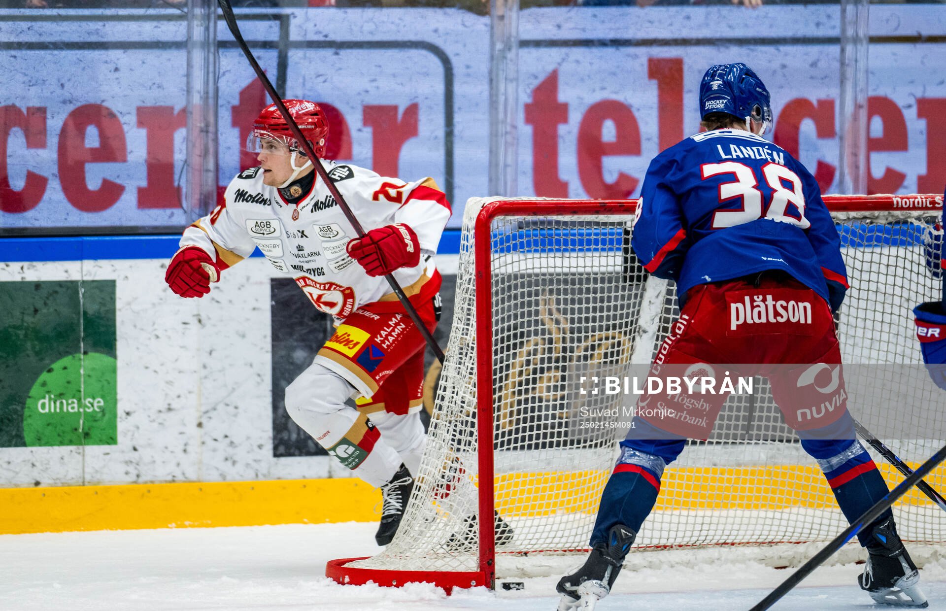 Kalmars John Dahlström jublar