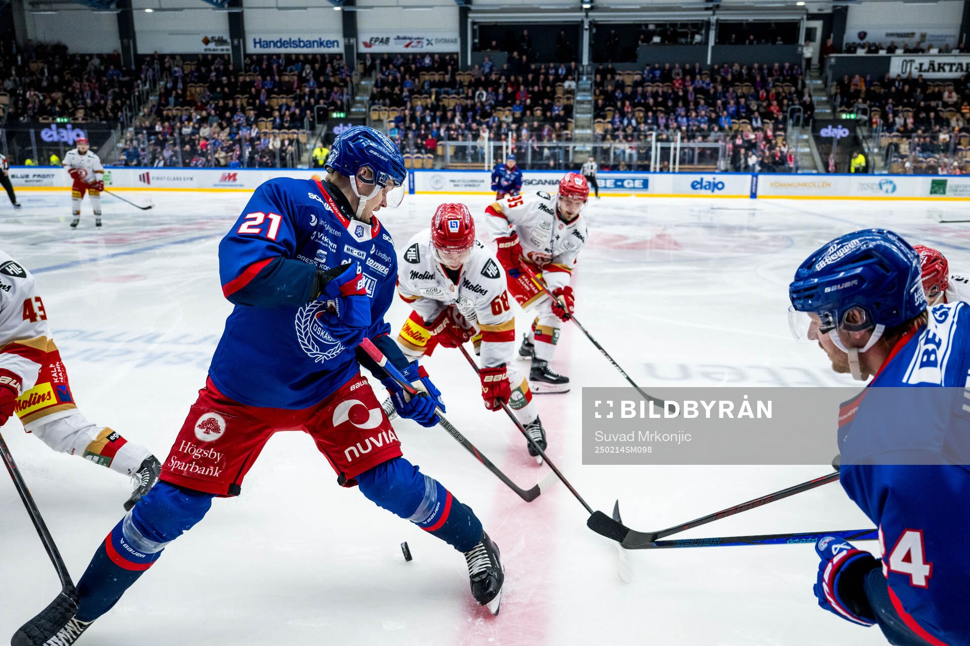 Oskarshamns Hampus Karlsson och Kalmars Linus Skager