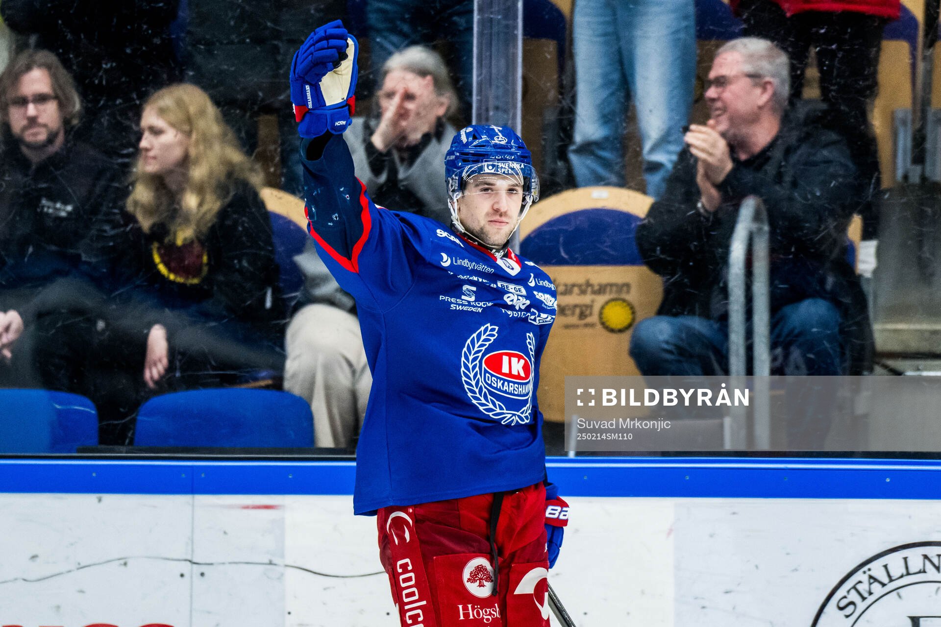 Oskarshamns Michael Joyaux jublar