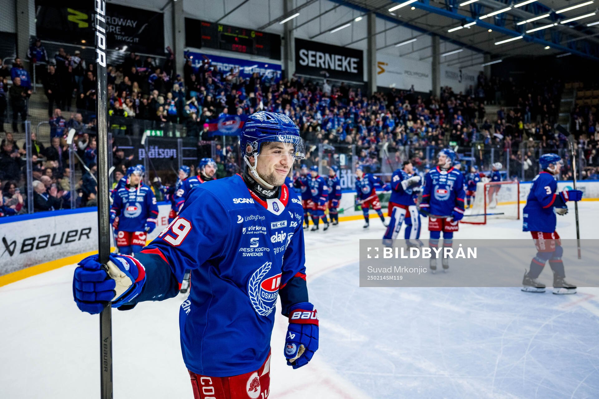 Oskarshamns Michael Joyaux jublar
